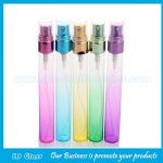 10ml各种颜色香水喷雾玻璃瓶