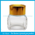 15g Clear Glass Cosmetic Jar With Lid