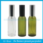 60ml透明橄榄绿精油瓶和配套黑色喷头