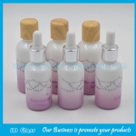 30ml Opal Glass Essential Oil Bottles With Wood Caps and Droppers