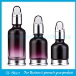 20ml,30ml,50ml Colored Base Essential Oil Glass Bottles With Flower Droppers