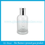 100ml Clear Men Design Glass Perfume Sprayer Bottle With Cap