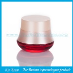 30g Color Painting Glass Cosmetic Jar With Lid