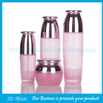 40ml,100ml,120ml Colored Glass Lotion Bottles and 50g Glass Cosmetic Jars