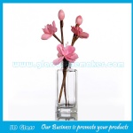 120ml Clear Glass Fragrance Bottle With Reed Rattan