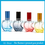 15ml Apple Colored Perfume Spraying Glass Bottle With Sprayer