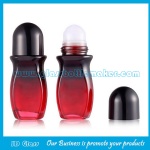 50ml Colored Perfume Roll On Bottle With Cap and Roller