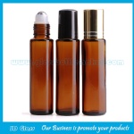15ml Amber Perfume Roll On Bottle With Cap and Roller
