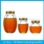 500g and 1000g Glass Honey Jars With Lids