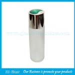 80ml Cylindrical Frost Lotion Glass Bottle With Cap